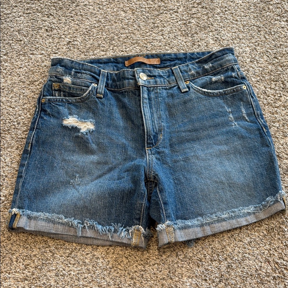 Joe's Jeans Blue Denim Shorts